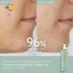 ژل شست شست و شوی کدلی 385 میلی ضد جوش فرانسه |VINOPURE|CAUDALIE - Image 2