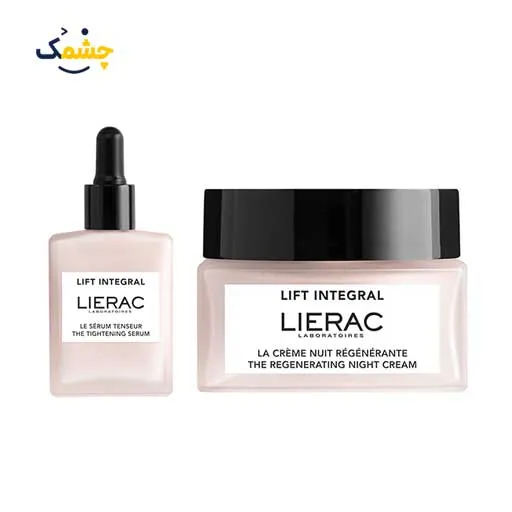 خرید ست ضد چروک و لیفتینگ لیراک مدل lift integral بسته 2عددی LIERAC lifting set