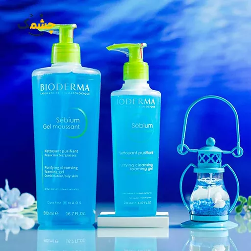 قیمت و خرید ژل شستشوی بایودرما حجم 500 میل - BIODERMA Sébium Gel moussant