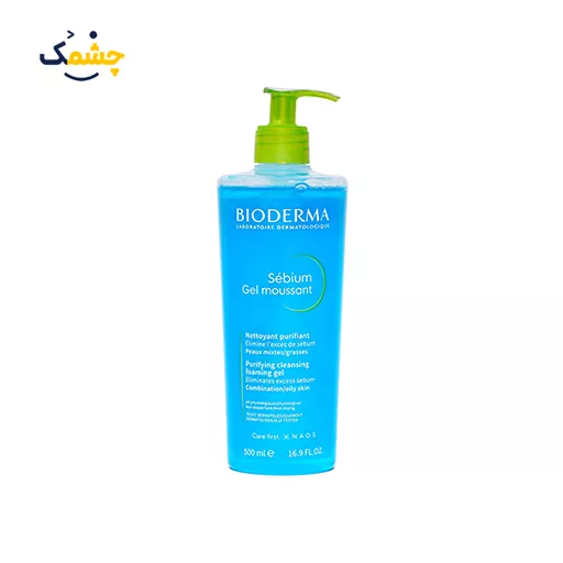 خرید ژل شستشوی بایودرما حجم 500 میل - BIODERMA Sébium Gel moussant