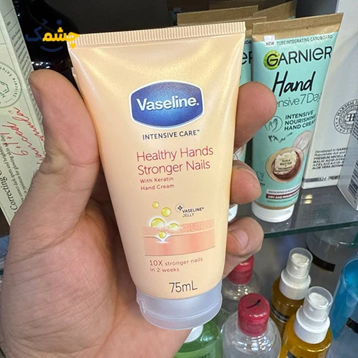 قیمت و خرید کرم تقویت دست و ناخن وازلین 75 میل|Vaseline Healthy Hands Stronger Nails