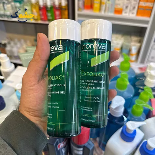 قیمت ژل شستشو ضد جوش و لک اکسفولیاک نوروا-Noreva Exfoliac Intensive Gel