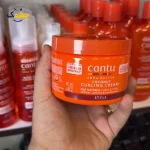 کرم موی فر کننده کنتو نارگیل و شی باتر حالت دهنده مو کانتو | کنتو استایل | Cantu Coconut Curling Cream - Image 2