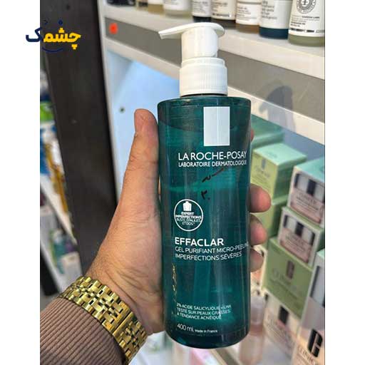 ژل شست‌شوی میکروپیلینگ ضد جوش افکلار لاروش پوزای