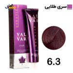 رنگ مو وال وار بلوند طلایی تیره سری طلایی شماره 6.3 حجم 120 میلی لیتر