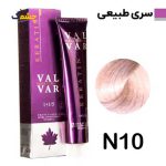 رنگ مو وال وار بلوند روشن سری طبیعی شماره N10 حجم 120 میلی لیتر