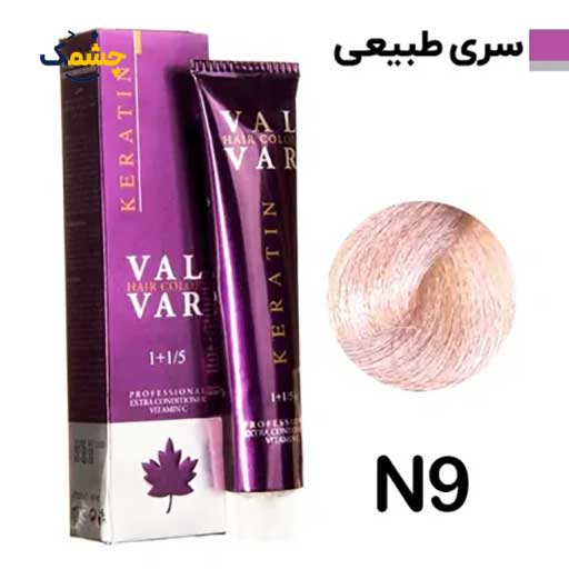 n9 رنگ مو وال وار بلوند پلاتینه سری طبیعی شماره N9 حجم 120 میلی لیتر
