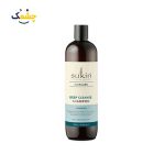 شامپو مو سوکین مدل deep cleanse مناسب مو و کف سر چرب حجم 500 میلی لیتر