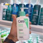 فوم شستشوی صورت سراوی مدل Foaming Facial Cleanser حجم 236 میلی لیتر - اصل - مخصوص پوست چرب و حساس نرمال تا چرب - Image 3