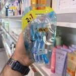 خودتراش ۴ لبه زنانه بیک مدل Soleil بسته ۳ عددی (اصل فرانسه) اصل اورجینال گارانتی ضمانت اصالت کالا - Image 2