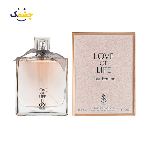 ادوپرفیوم زنانه اسپرینگ لیلیز مدل Love Of Life با رایحه گرم حجم 100میلی‌لیتر