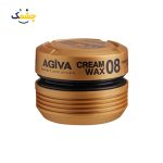واکس مو آگیوا طلایی براق و مرطوب کننده Agiva Cream Wax 08