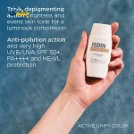 ضد آفتاب ایزدین اکتیو یونیفای رنگی SPF +50 - Image 3