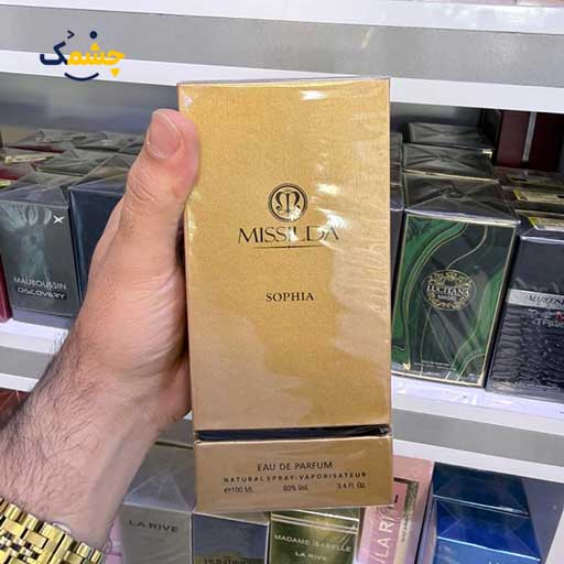 ادوپرفیوم زنانه میسیلدا مدل Sophia با رایحه گرم حجم 100 میلی‌لیتر