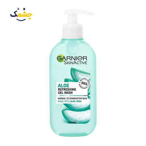 garnier-skinactive-refreshing-cleansing-gel-200ml (2) ژل شستشو صورت گارنیر مدل Refreshing حجم 200 میلی لیتر - Image 1