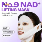 ماسک ورقه‌ای لیفتینگ نامبوزین شماره ۹ No.9 NAD+ BIO Lifting-sil Full Face Mask | هر ورق - Image 4